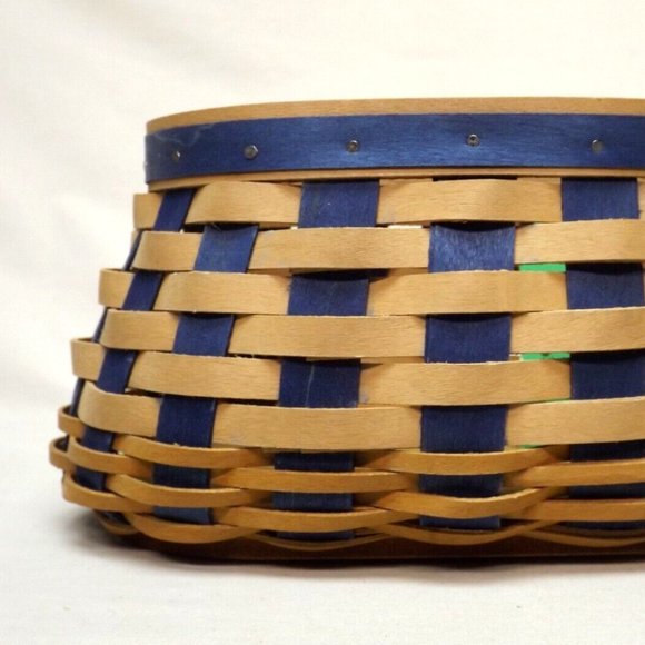 Longaberger 2017 Dresden Bicentennial Basket Rare Manufacture Production Sample - Picture 8 of 16